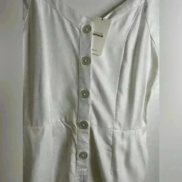 BNWT Pimkie Collection White Summer Jumpsuit Size XS (0) - Picture 5 of 11